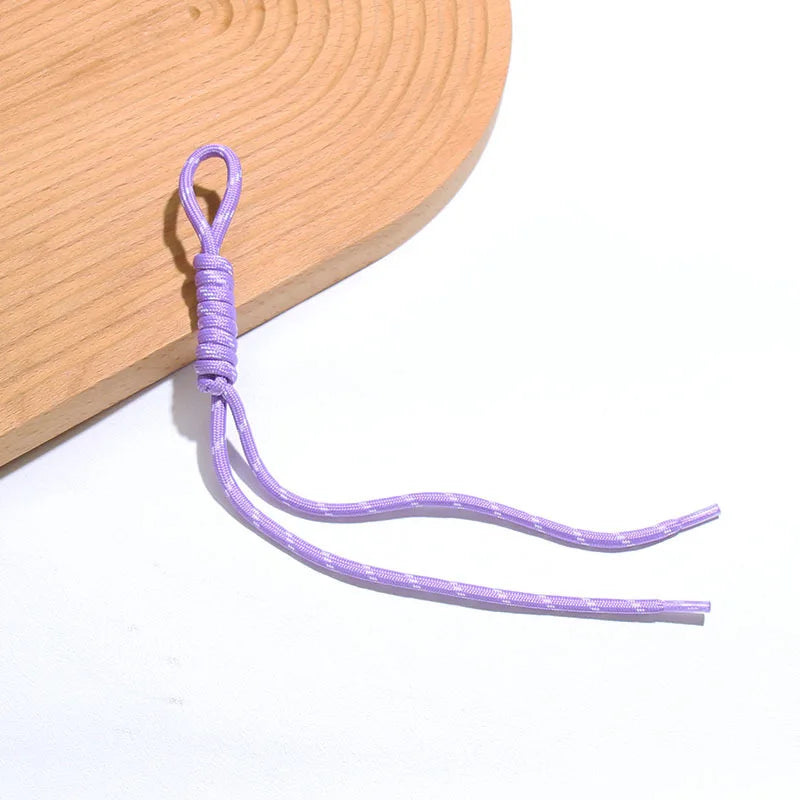 Hot Creative Colorful Braided Lanyard Keychain Bag Pendant Sport Style Bag Charm Ornaments Car Backpack Pendant Accessories Gift