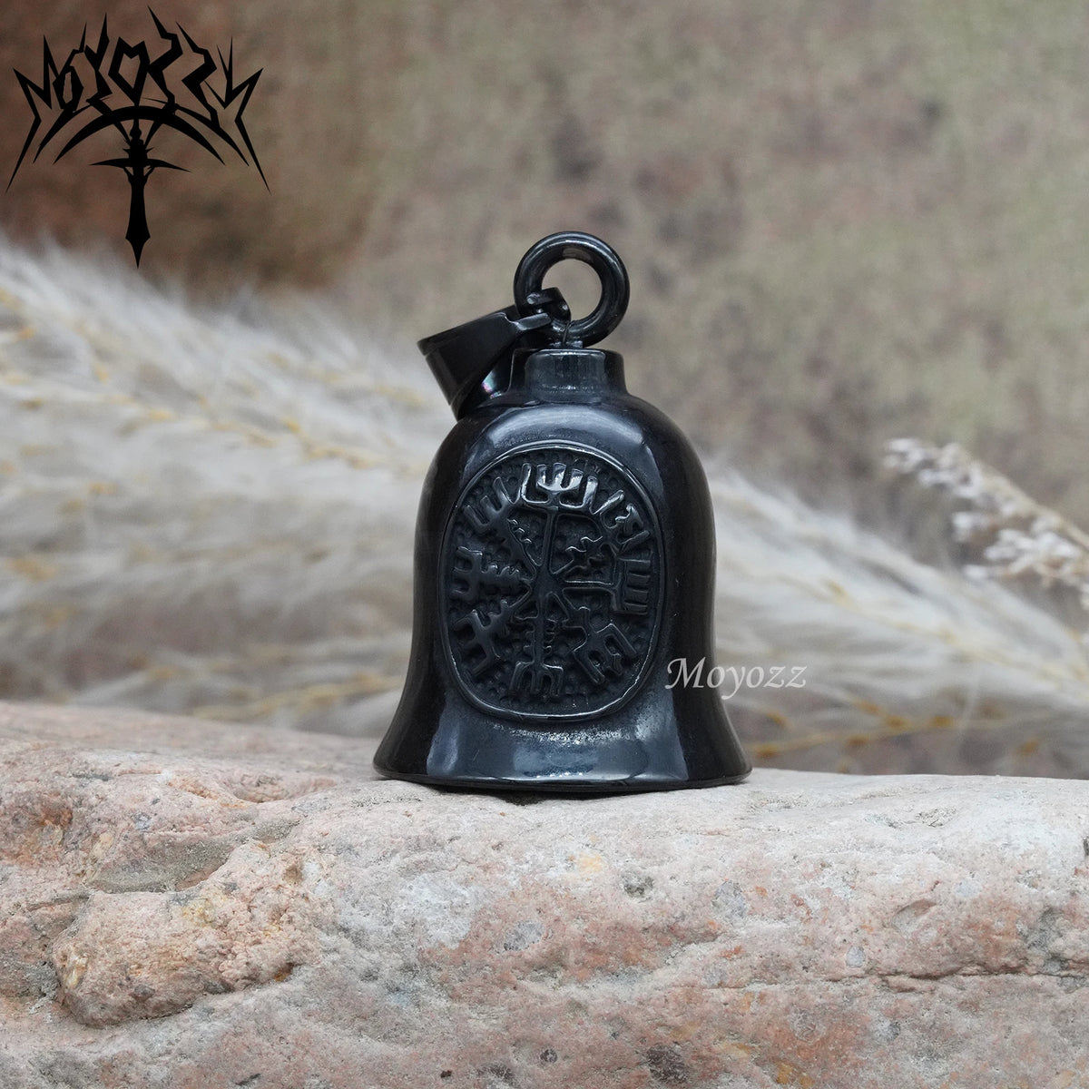 Hand Rune Bell Norse Viking Rune Compass Bell