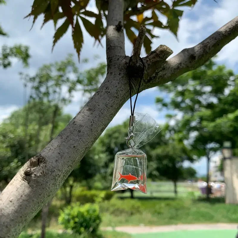 Kawaii Fish Phone Charms Strap Lanyard Cute Women Chain Pendant For Keys Bags Lovely Accessories