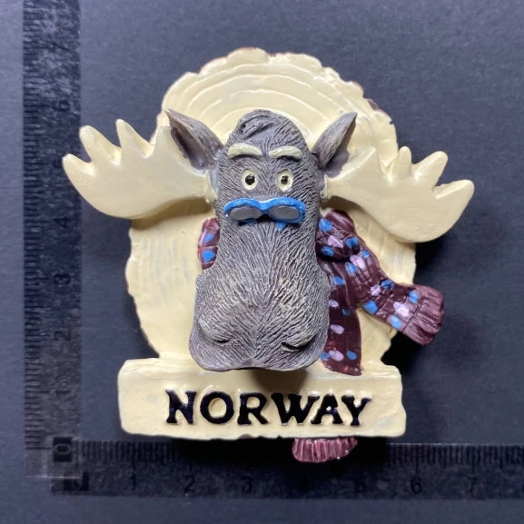 Europe Norway 3D Fridge Magnets Tourism Souvenir Refrigerator Magnets Sticker Collection Handicraft Decoration Articles