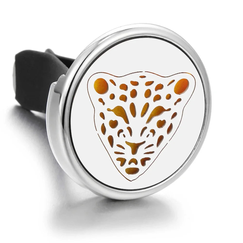 10PCS/LOT Wholesale Car Perfume Diffuser Car Clips Pendants Lockets Perfume Essential Oil Diffuser Aromatherapy Pendant Necklace