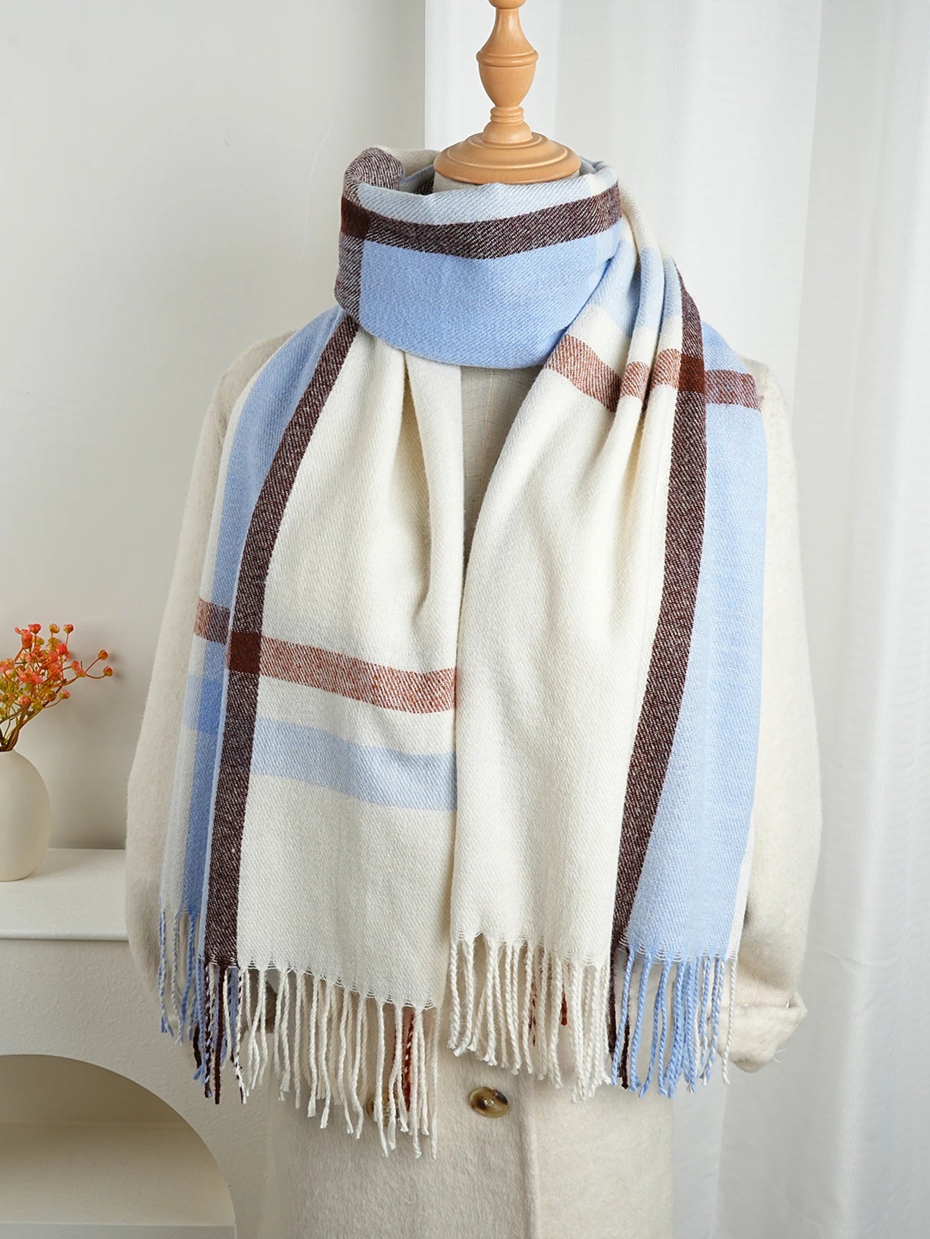 200*70cm Oversize Classic Plaid women scarf Cashmere Shawl men wrap Superior quality thickening female bandanna pashmina muffler