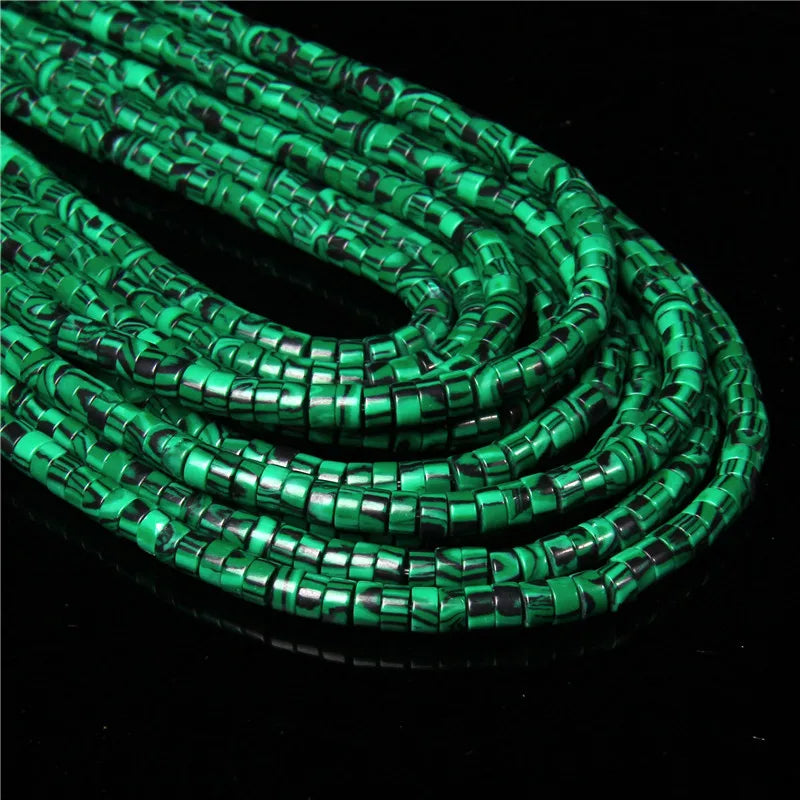 New Fashion Flat Disc Round Stone Bead 4x2MM Quartzs Imperial Agat Jaspers Loose Spacer Heishi Beads Jewelry Diy Accessories