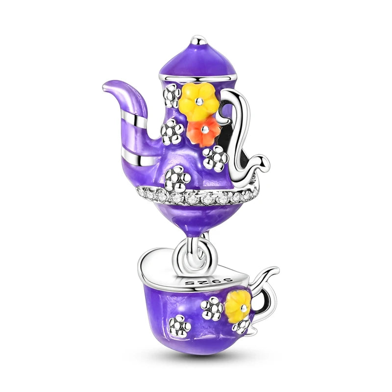 2024 neue 925 Sterling Silber Charms Perlen Fit Original Armband Halskette Charme DIY Schmuck Für Frauen Geschenk