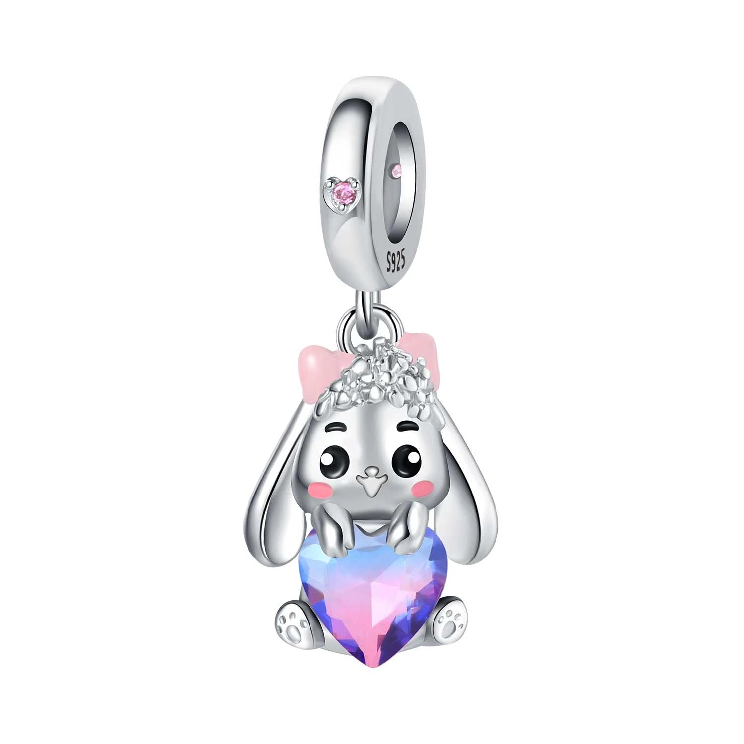 PANPOKI 925 Sterling Silver Cute Penguin Animals Pendant Beads Original Pendants Bracelet Charm Jewelry Party DIY Trendy Gifts