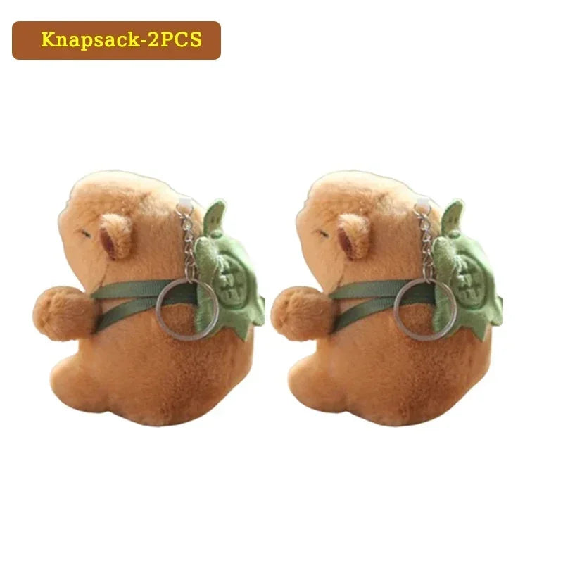 1-20PCS Water Dolphin Cotton Red Lovely Cute Creative Cute Capybara Pendant Plush Toy Doll Bag Charm Keychain Doll Doll Dolls