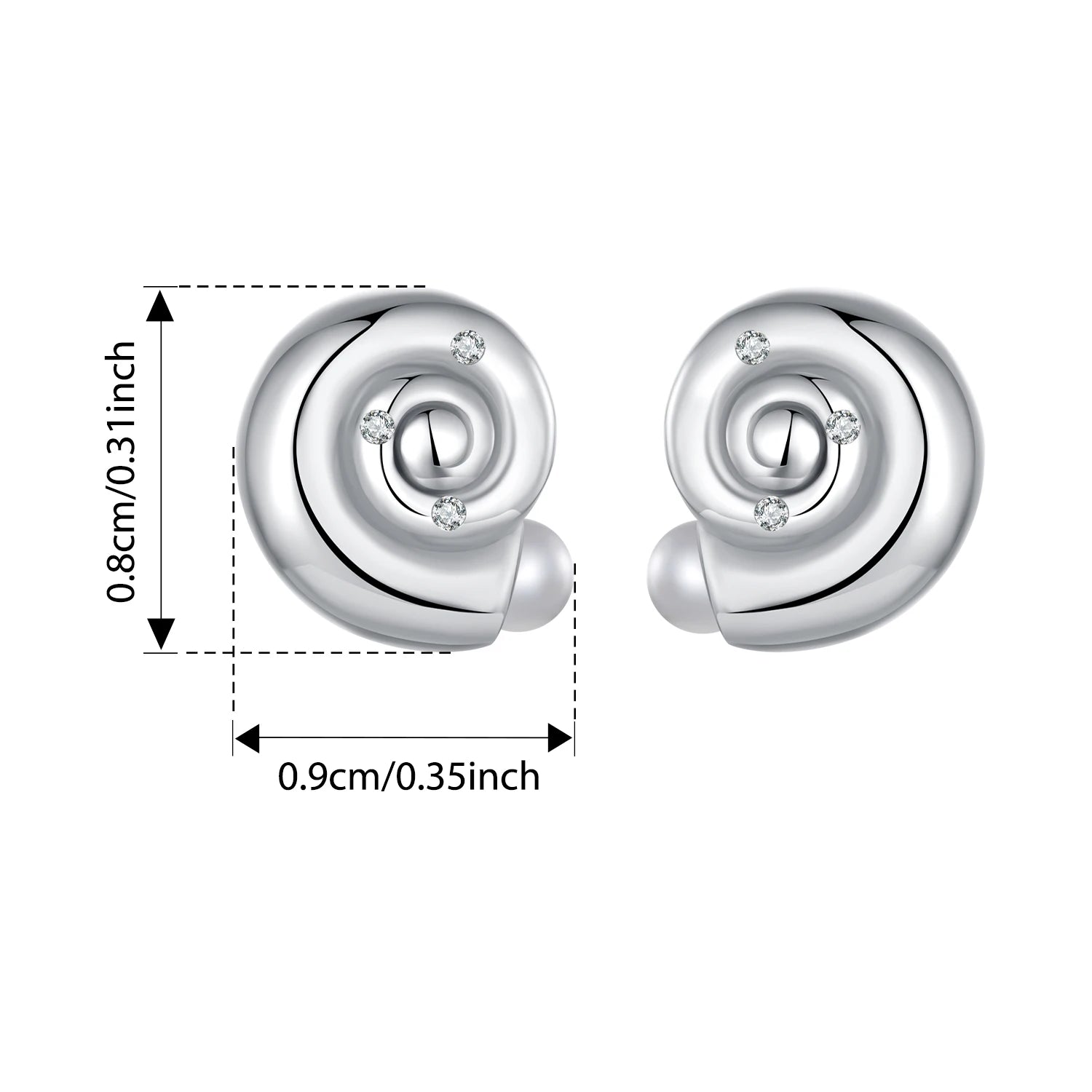 BAMOER 925 Sterling Silver Crab Stud Earrings Enamel Marine Clownfish Ear Studs for Women Girls Sweet Summer Jewelry Gift