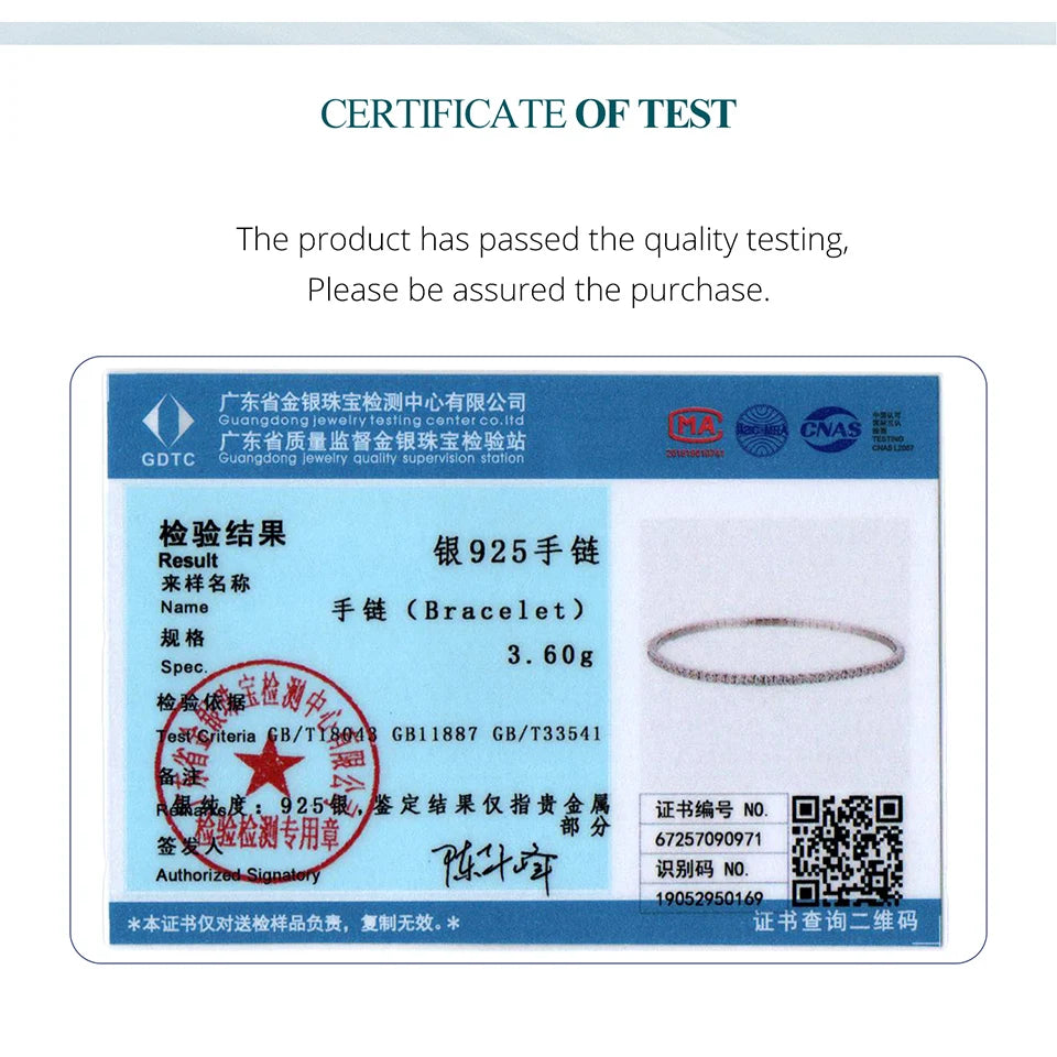 BAMOER Luxus-Tennisarmband aus 925er Sterlingsilber mit Pavé-Fassung, dehnbar, mit runden Zirkonia-Steinen, klassisches Geschenk für Damen zur Hochzeit