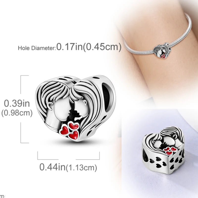 2024 neue Original 925 Sterling Silber Charms Perlen Für Original Armband S925 Charms Frauen DIY Schmuck Geschenk