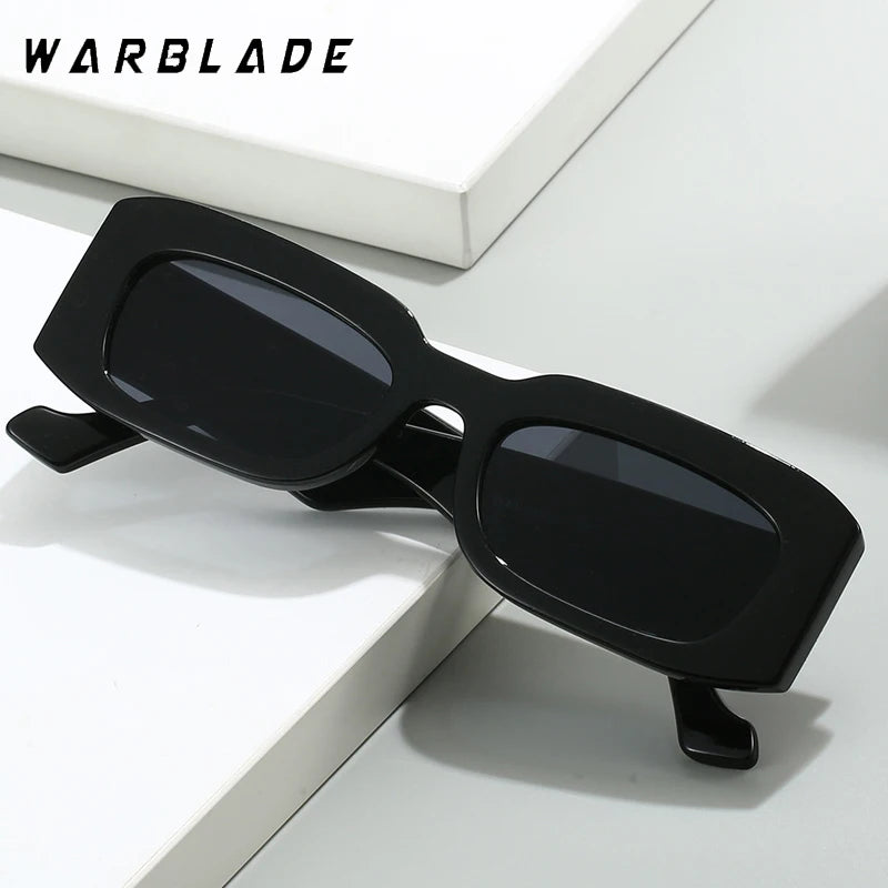 2025 platz Brillen Mode Vintage Sonnenbrille Frauen Marke Designer Retro Rechteck Sonnenbrille Weibliche Ins Beliebte Candy Farbe