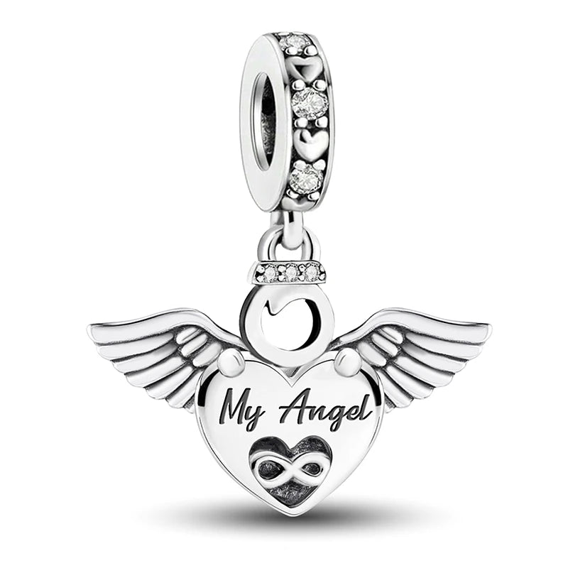 925 Sterling Silver Halloween Dark Phantom Pumpkin Devil Fit Diy Bracelet Necklace Making Gift Of High Quality Fine Jewelry