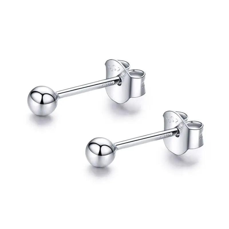 WOSTU Solid 925 Vintage Silver Stackable Twisted Ear Clip Huggies Earrings For Women, s925 Ball Studs Drogaonfly Ear Cuff Gift