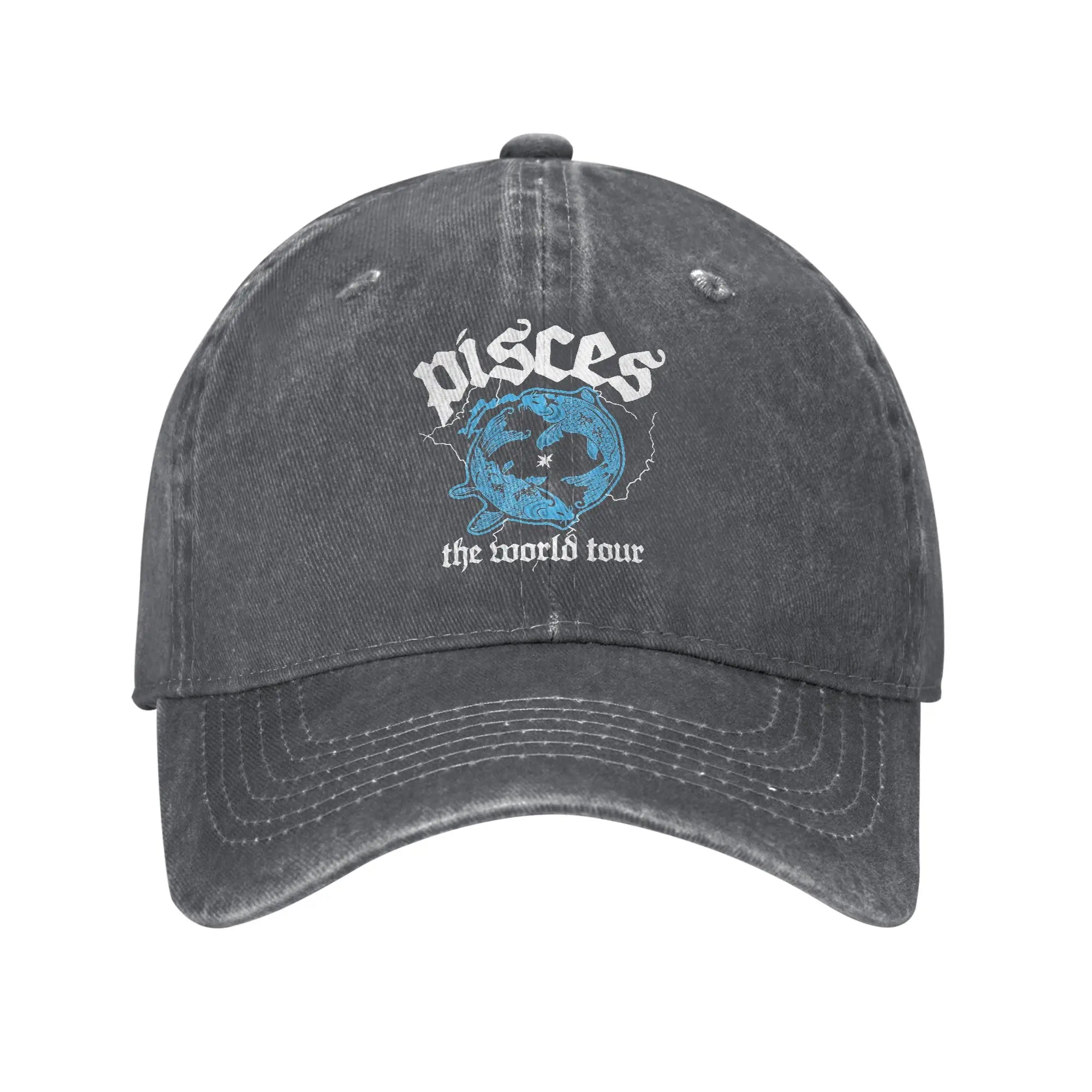 2026 James Arthur Pisces World Tour Baseball Cap Sun  Running Hippie Adjustable Washed Hip Hop Hats Men Adult Baseball Caps