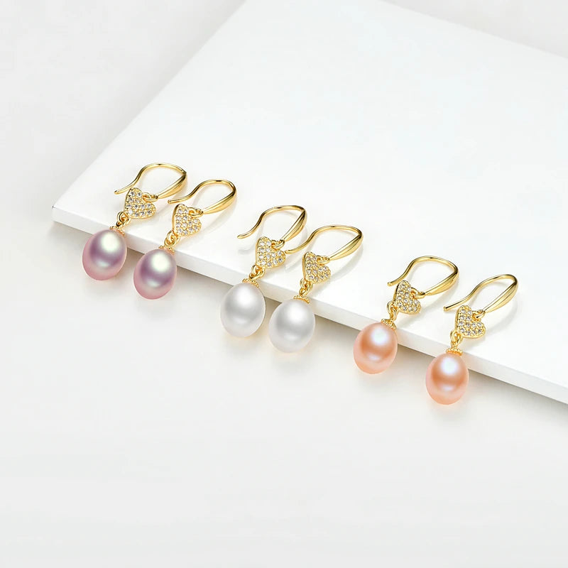 OXTAO Real Natural Freshwater Pearl Fashion Bracelet Ladies Elegant Bracelet Jewelry Valentine's Day Girlfriend Birthday Gift