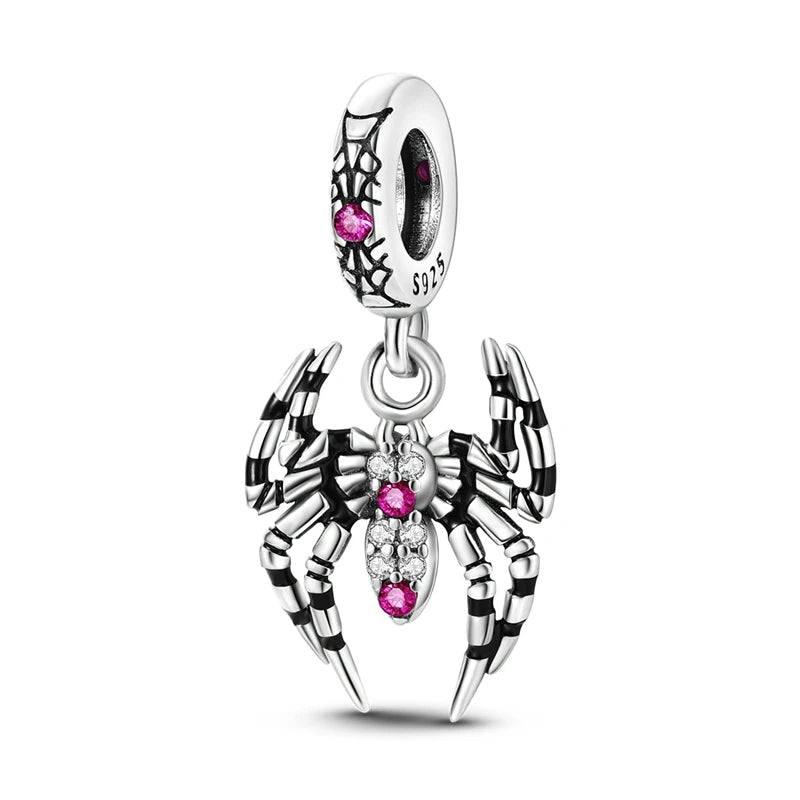 New Original Charms Beads Pendant 925 Silver Sterling Dog Cat Firefly Butterfly Dragonfly Charm For Woman Fashion Jewelry Making