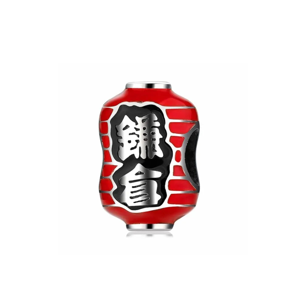 New 925 Silver Red Color Charm Strawberry Bee perfume Dream Catcher Apple Bead Fit Original Bracelet Jewellery Gift red heart