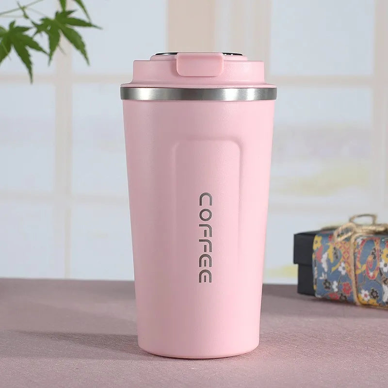 510ml Thermos Coffee Mug Stainless Steel Coffee Cup Temperature Display Vacuum Flask Thermal Tumbler Insulated Water Bottle