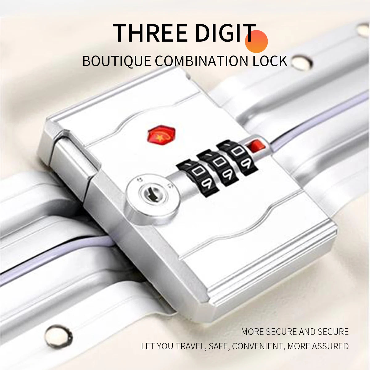 Trolley Luggage 20 24 26 28 Inch Aluminum Frame Rolling Luggage Case USB Travel Suitcase on Wheels Combination Lock Carry-On Luggage - Madeinsea©