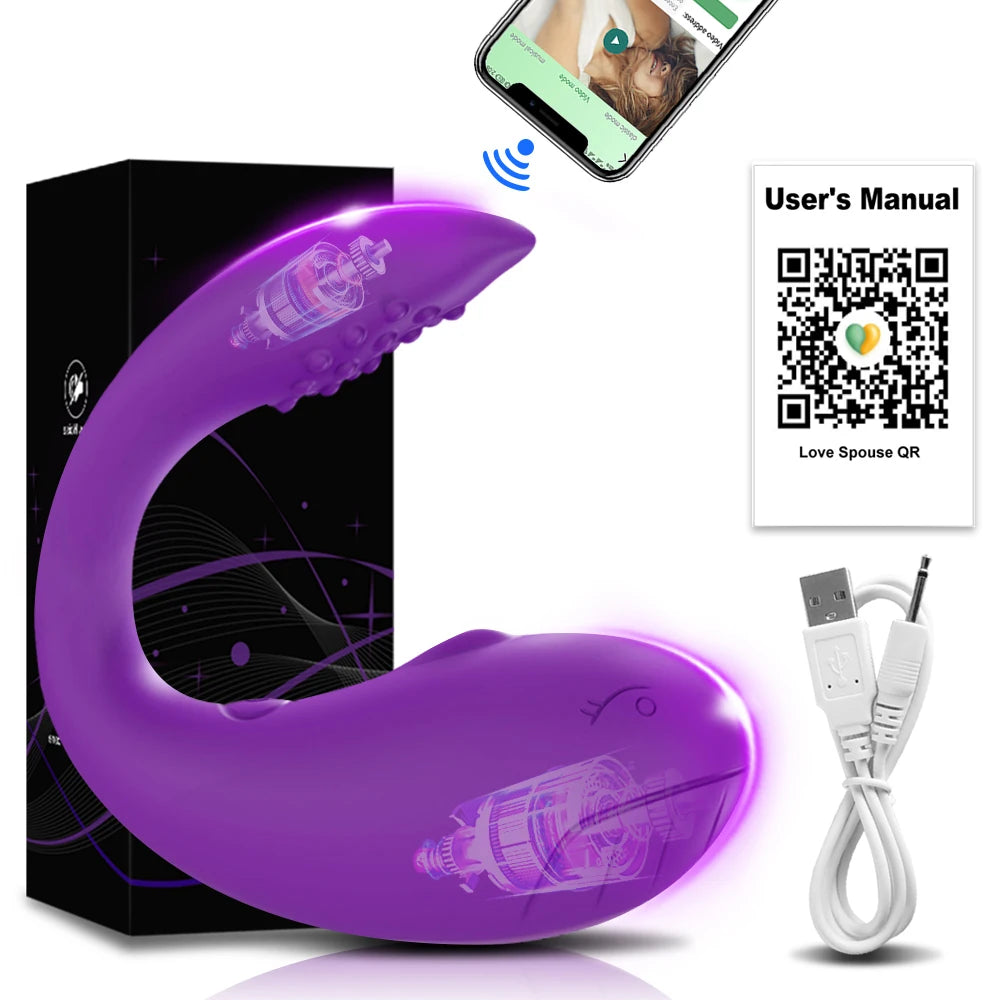 APP Remote Control Vibrator Egg for Women Clitoris Stimulator G Spot Dildo Female Wearable Panties Vibrating Adults Sex Toys