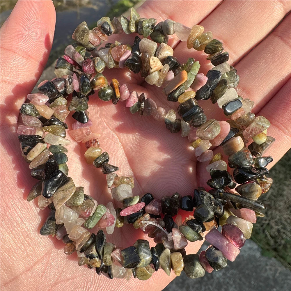 5-8mm Natural Blue Moonstone Beads White Cat Eye Crystals Opal Stone Loose Bead For Jewelry Making DIY Necklace Bracelet Rings