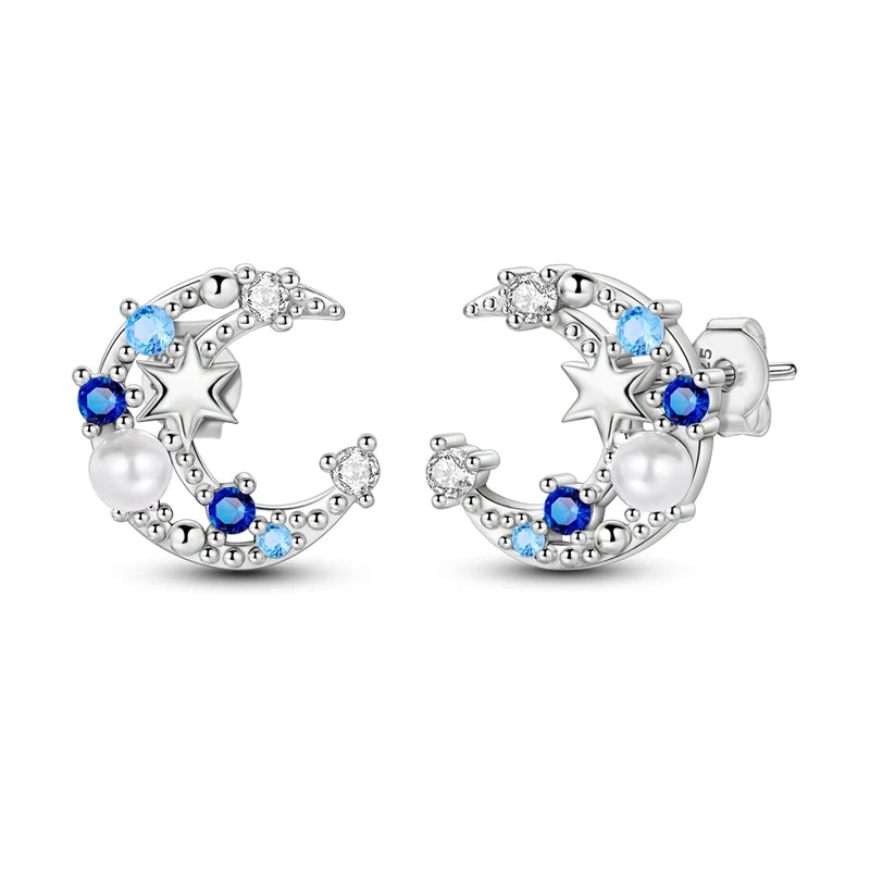 2024 neue 925 Sterling Silber Hoop Ohrringe Blumen Zirkon Ohrringe Stud Für Frau Feine Geburtstag Hochzeit Partei Schmuck Geschenke