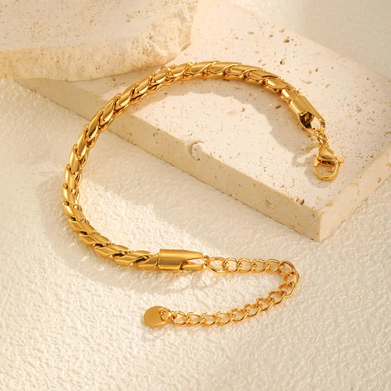 Vnox Vintage Luxury Geometric Open Rings,Natural Stone Stainless Steel Charm Jewelry For Women,Fashion Rings Finger Accessories