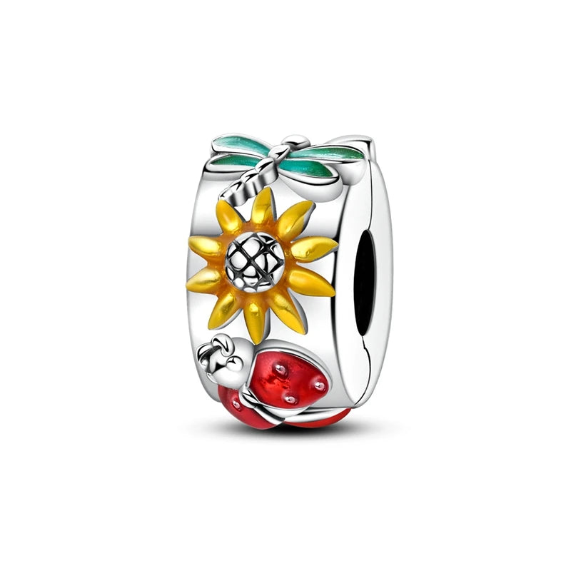 2024 neue 925 Sterling Silber Charms Perlen Fit Original Armband Halskette Charme DIY Schmuck Für Frauen Geschenk