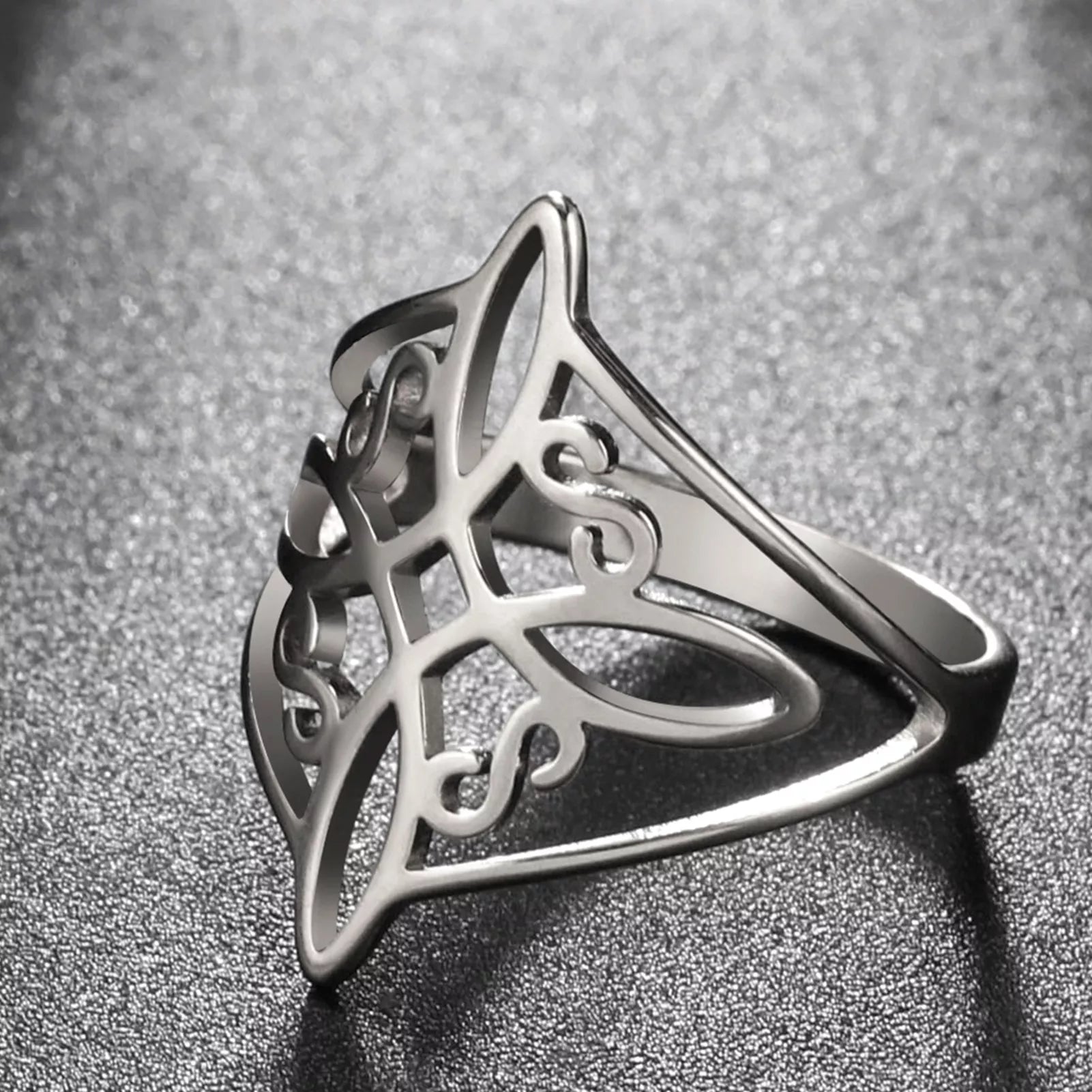 Witch Knot Stainless Steel Ring - Madeinsea©