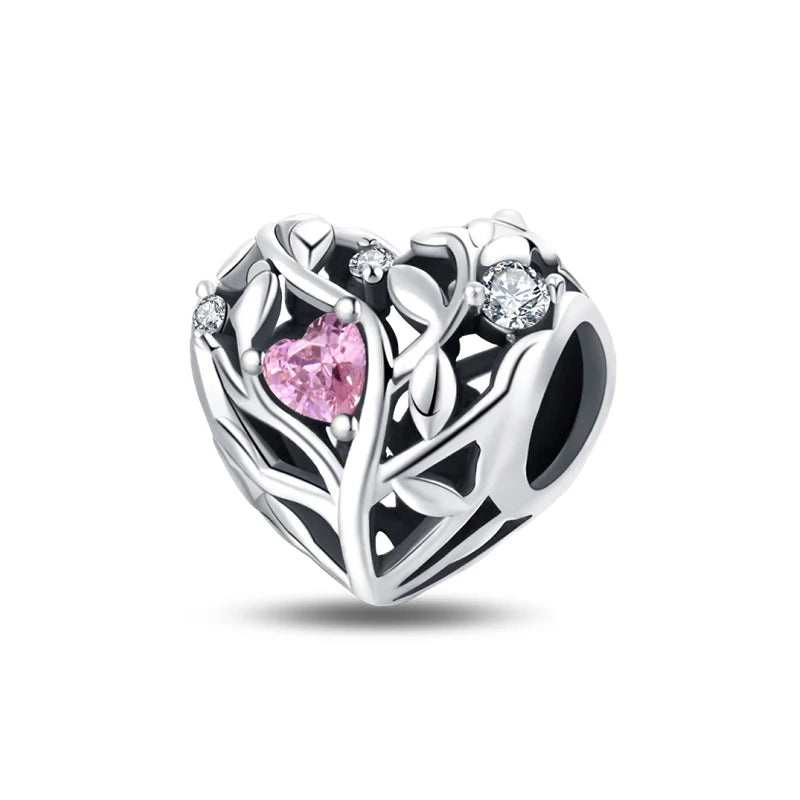 New 925 Silver Magic Zircon Butterfly Princess Angel Cat Pink Charms Beads Fit 3mm 925 Original Bracelet DIY Party Jewelry