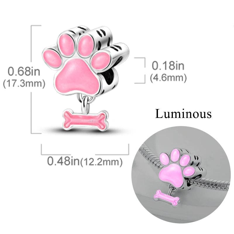 2024 neue 925 Sterling Silber Charms Glühwürmchen Sterne Glühende Leuchtende Charme Perlen für Original Anhänger Armbänder DIY Schmuck Geschenk