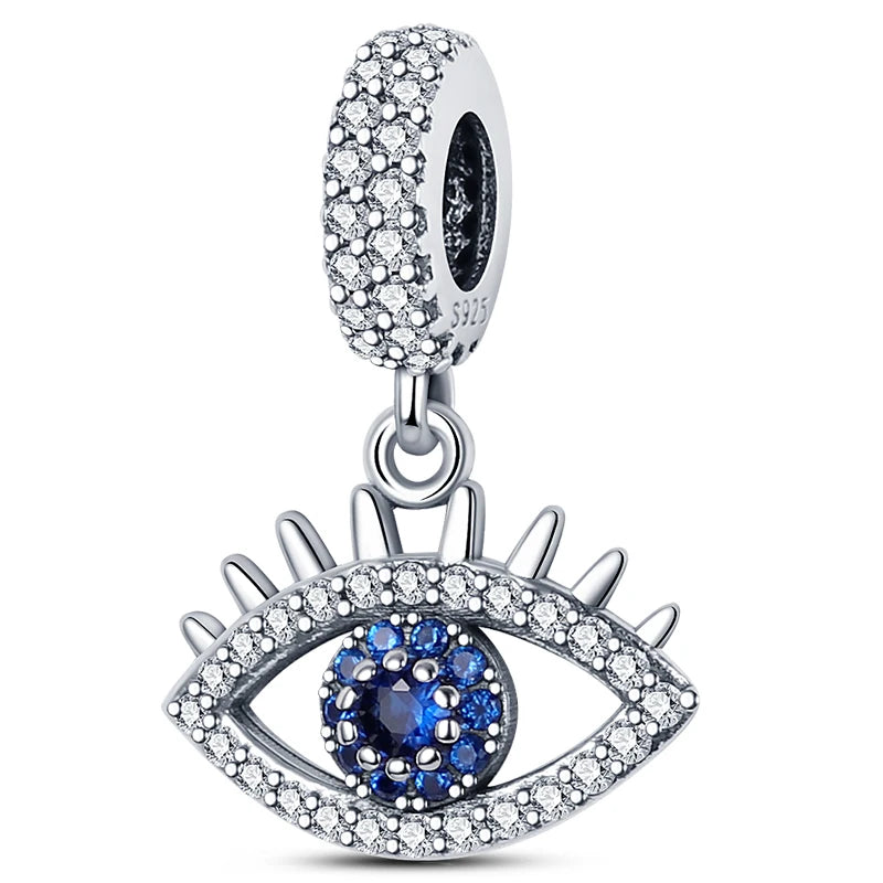 Hot Sale Charms Beads 925 Sterling Silver Pink Perfume Bottle Letter Luminous Firefly Tarot Card Beads Fit DIY Bracelets Jewelry - Madeinsea©