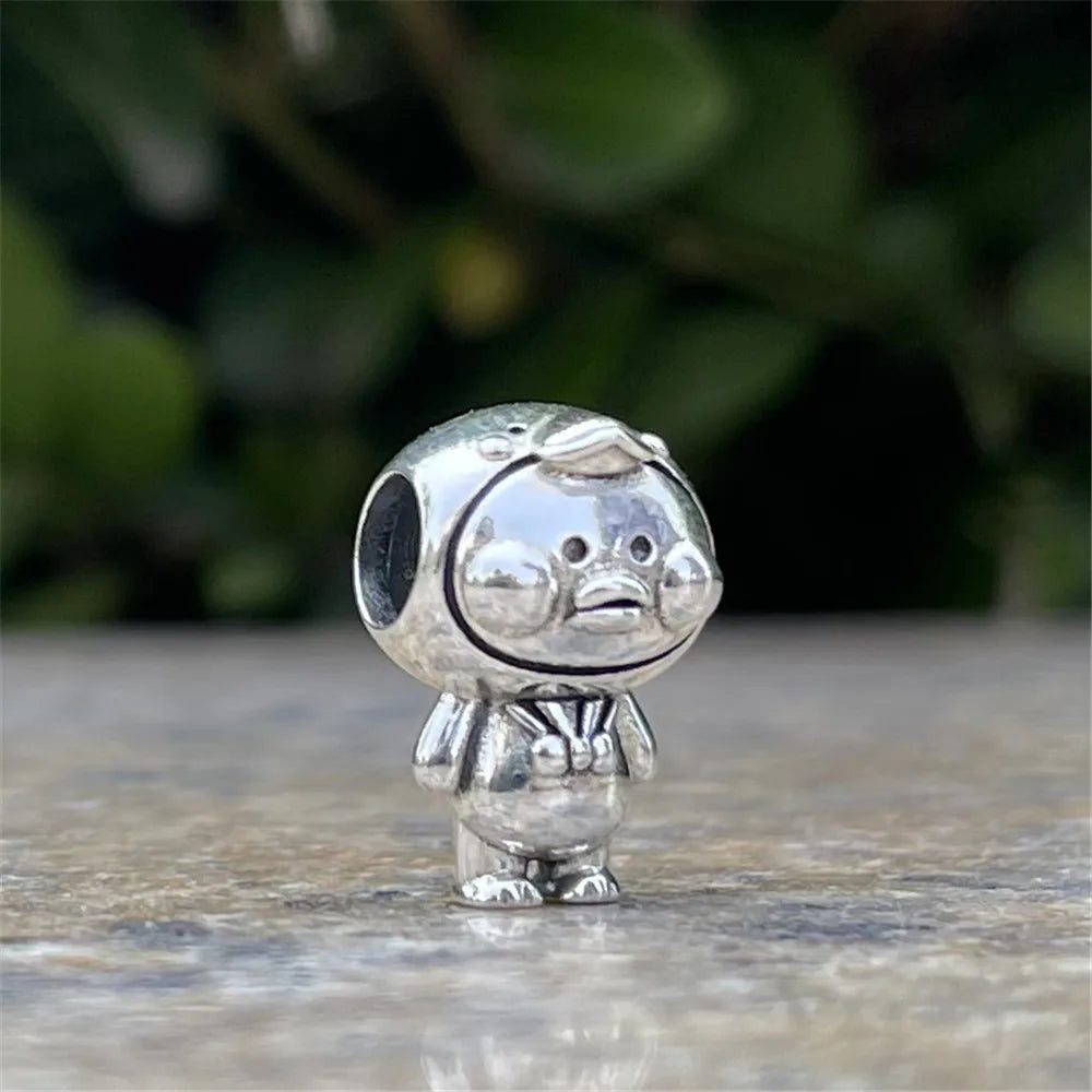 2025 New Miniso Disney Sanrio Beads 925 Silver Stitch Hello Kitty Kuromi Charm Fit Original Bracelet Women DIY Pendant Jewelry