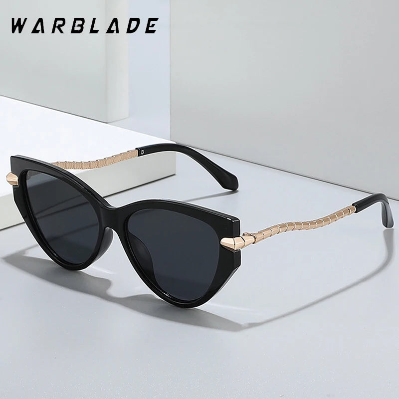 Classic Cat Eye Sunglasses Women Men Vintage Brand Sun Glasses Metal Frame Retro Trend Fashion Style Shades Oculos De Sol UV400