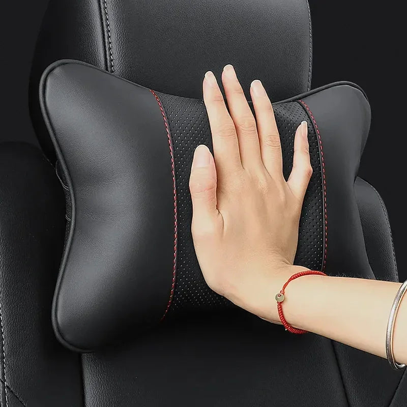 1Pcs Car Seat Headrest Auto Logo Neck Pillow For CHERY JAECOO J1 J2 J3 J4 J5 J6 J7 2023 2024 car accessories interior - Madeinsea©
