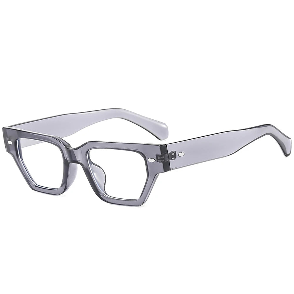 Small Square Frame Rice Nail Sunglasses For Men High-end Trendy Street Photography Sunglasses For Women Fashion Designer Glasses