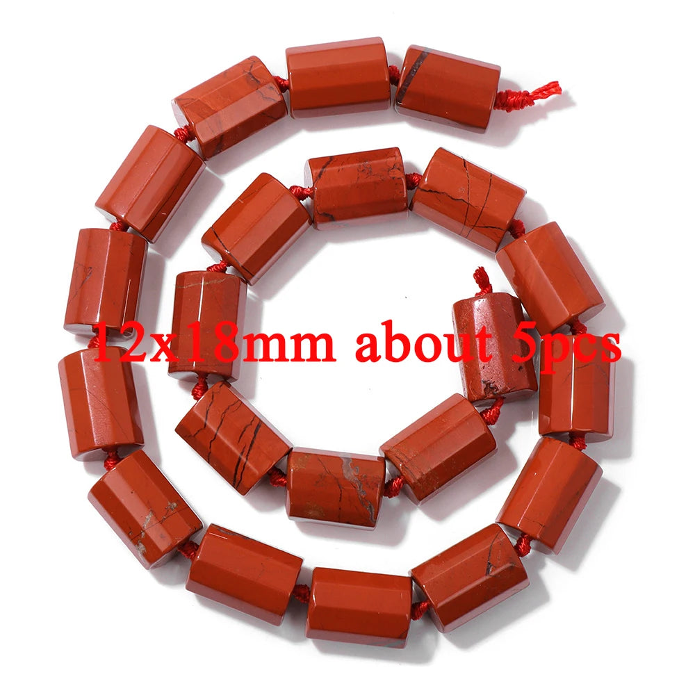 100% Natural Red Jasper Stone Bead Oval Cube Round Irregular Shape Chips Beads Fit Jewelry Making DIY Bracelet Necklace Earrings