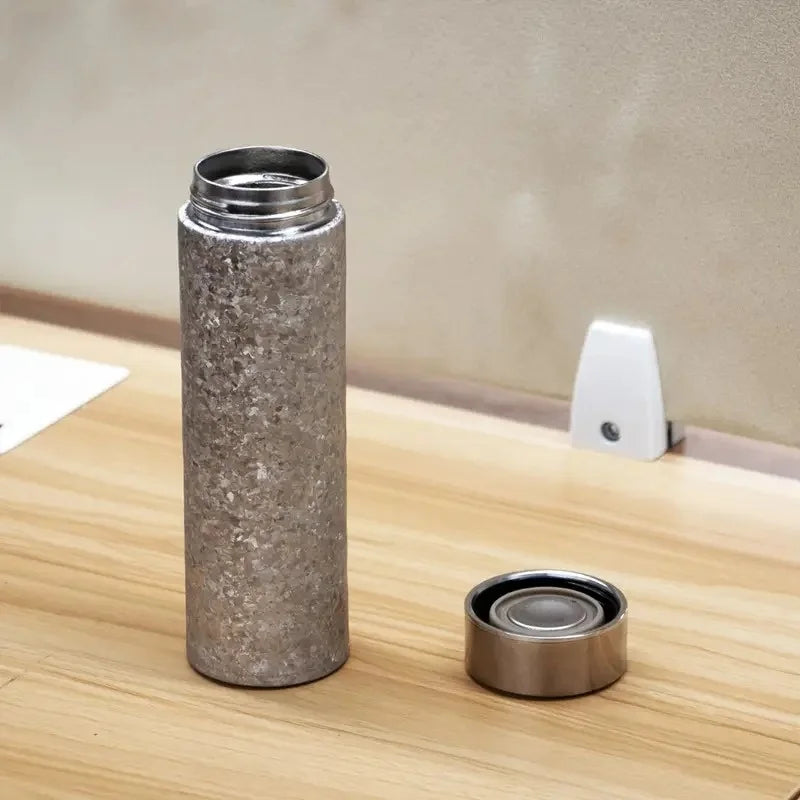 500ML Pure Titanium Thermal Mug Double Wall Vacuum Large Capacity Insulated Cup Office Home Tumbler Outdoor Water Bottle Gifts