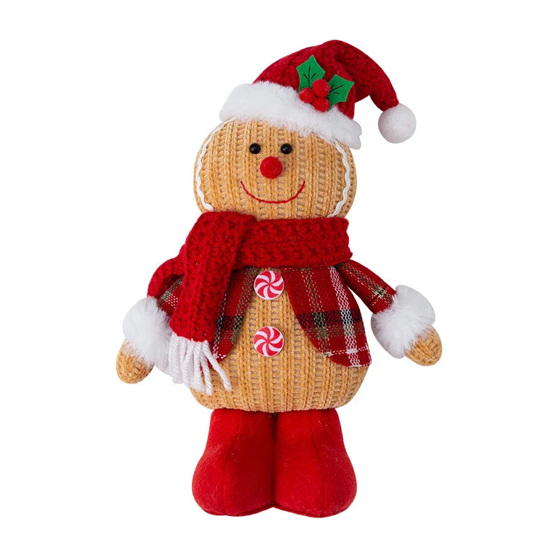 Christmas Gingerbread Man Doll Creative Doll Ornaments Christmas Decorations Scene Decoration Hotel Mall Props