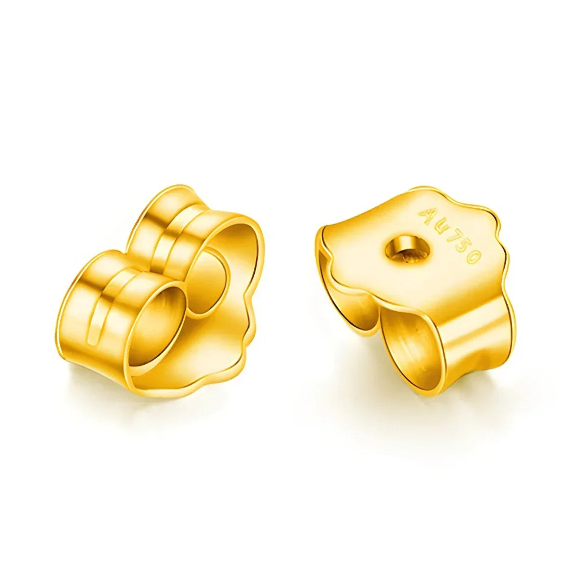 100% Real 18k Gold Necklace With Moisanite 0.5ct D Color VVS1 Certificated Dubai  AU750 Jewelry For Women Wedding Gift Wholesale