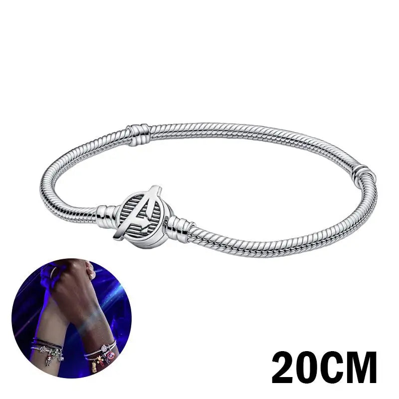 2025 new in Spider Man charm beads Hulk Iron Man 925 sterling silver charm Marvel bracelet charm DIY women's jewelry gift