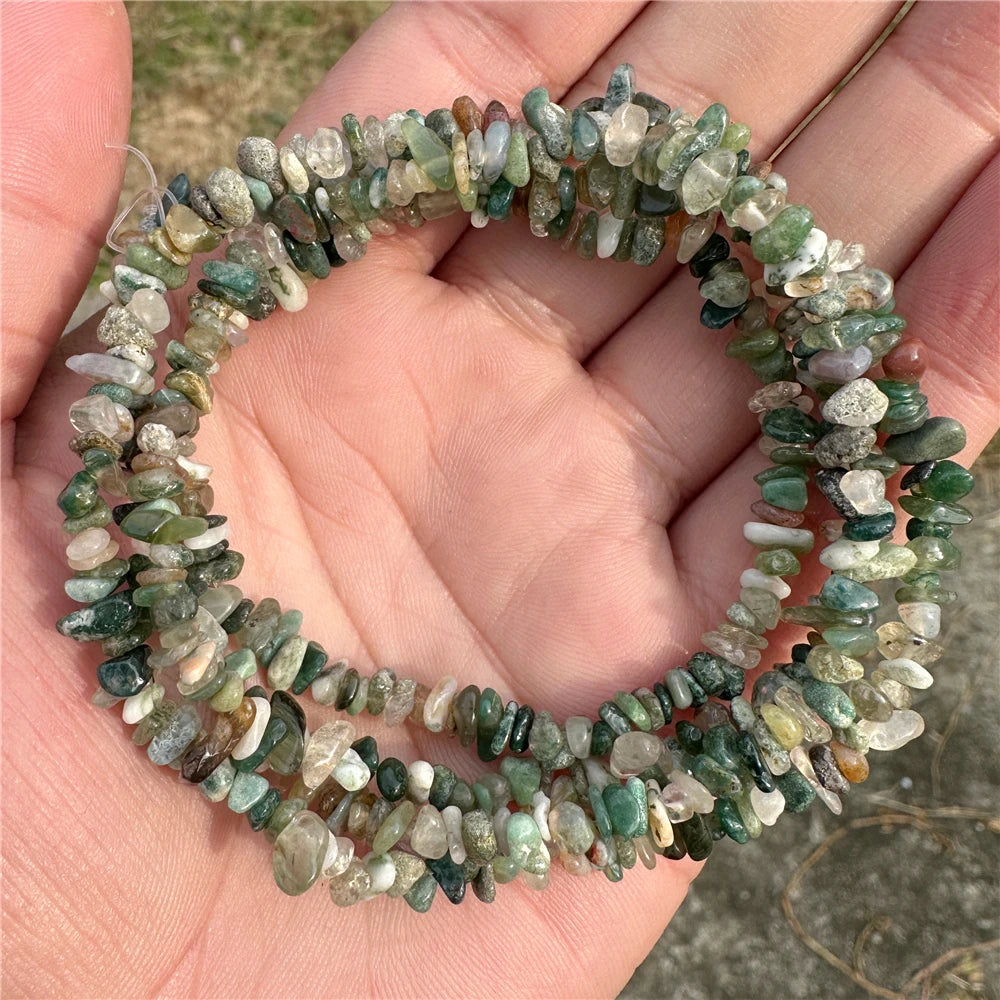 Natural Gravel Stone Beads Lapis Lazuil Bostwana Sodalite Chips Bead For Necklace Earrings Bracelets Jewelry Chain Beaded 3-5mm