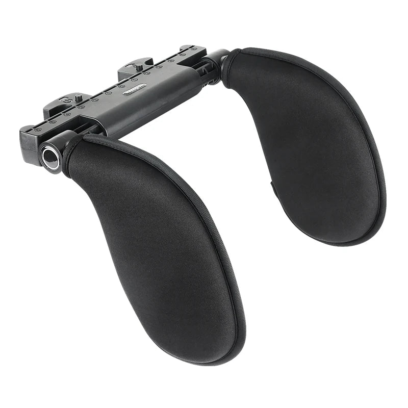 Ergonomic 360° Adjustable Auto Cervical Pillow with Memory Foam & Side Pads One-Click Sleep Headrest for Car Travel BMW Benz - Madeinsea©