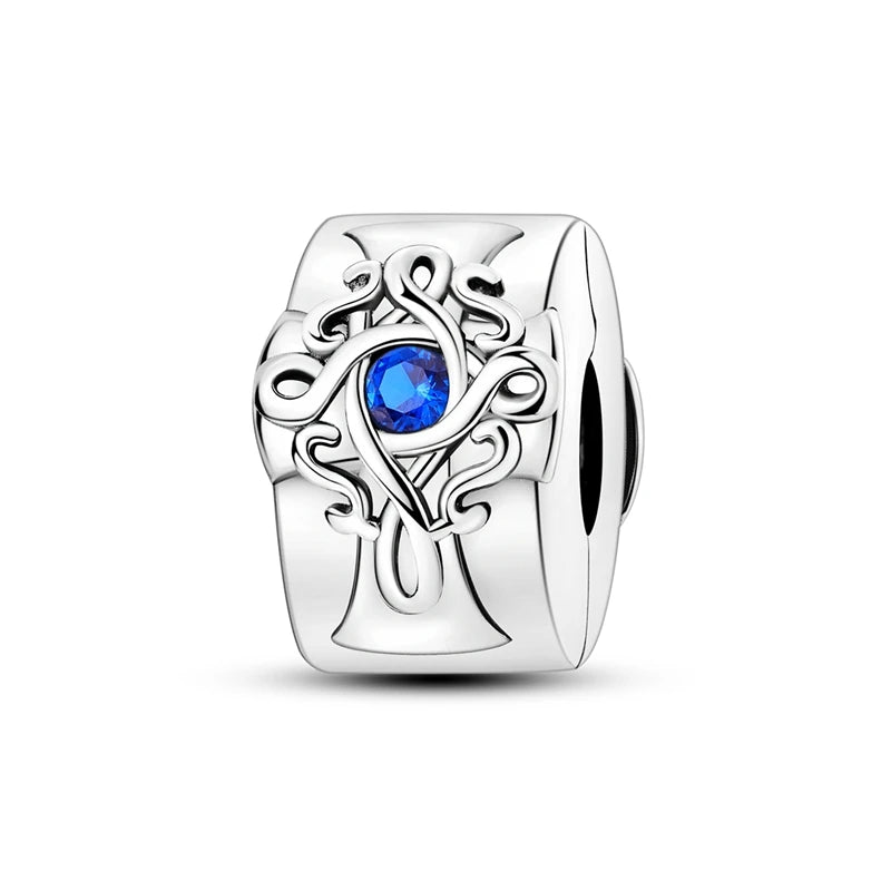 925 Sterling Silver Blue Devil Eyes Charms Airplane Globe Earth Suitcase Travel Fit Original Bracelet For Women DIY Jewelry Bead