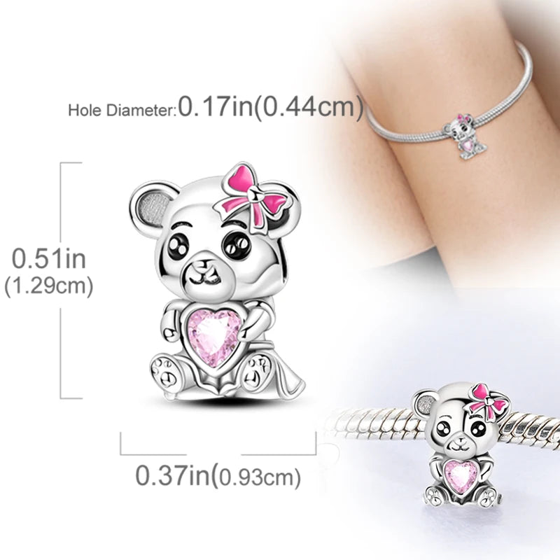 2024 neue Original 925 Sterling Silber Charms Perlen Für Original Armband S925 Charms Frauen DIY Schmuck Geschenk