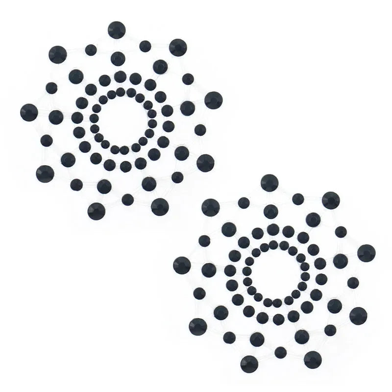 Female Fashion Invisible Nipple Cover Hollow Out Radioactive Women Intimates Accessories Tape Overlays on Bra Stickers Girls