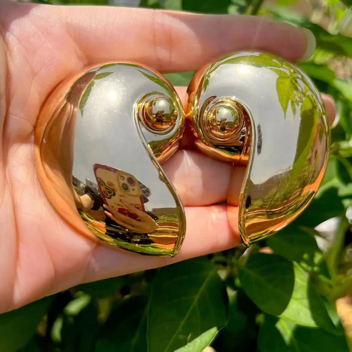 ZAA Exaggerated Alloy Conch Hot Selling Earrings