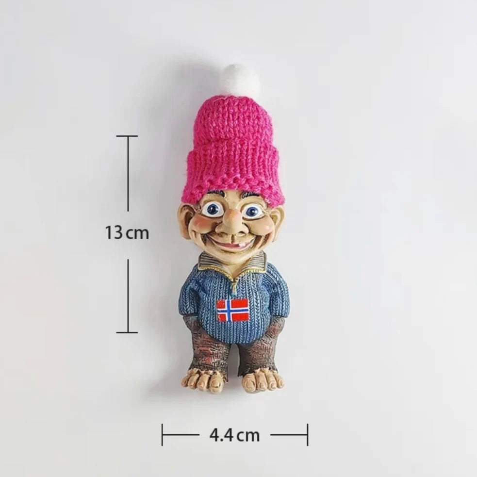 Europe Norway 3D Fridge Magnets Tourism Souvenir Refrigerator Magnets Sticker Collection Handicraft Decoration Articles