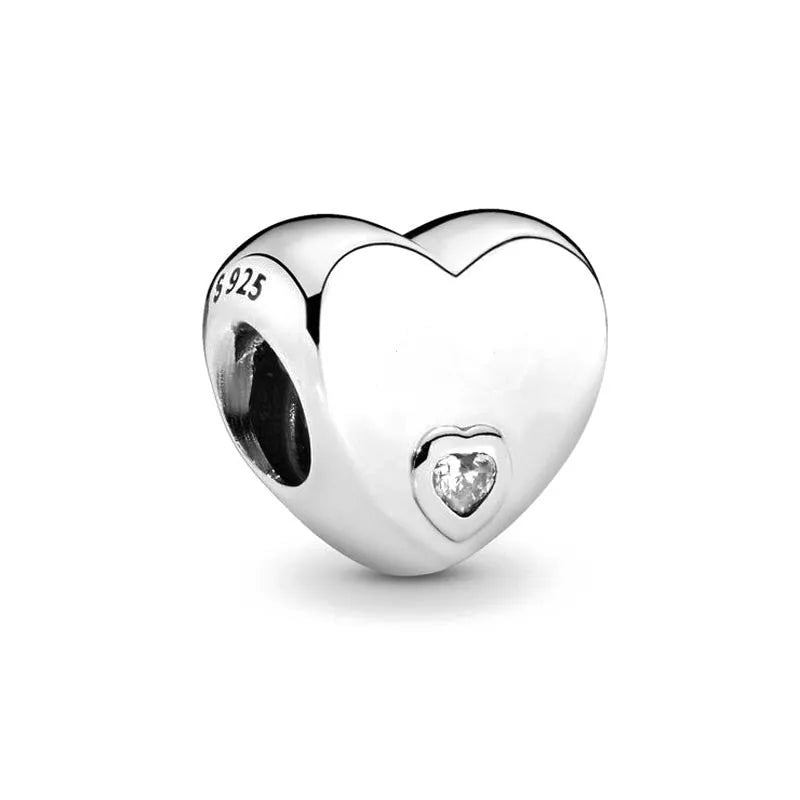 2025 Europe NEW 925 Sterling Silver Family Charm Dangle Pendant Bead Fit Women Original Bracelet Jewelry For Gift Mom Brother