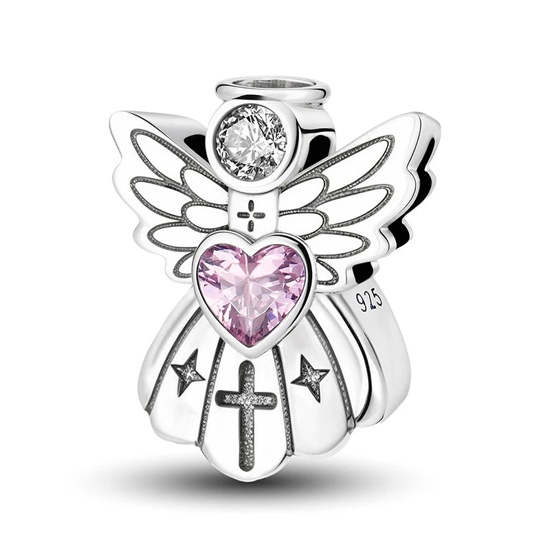 925 Sterling Silver Halloween Dark Phantom Pumpkin Devil Fit Diy Bracelet Necklace Making Gift Of High Quality Fine Jewelry