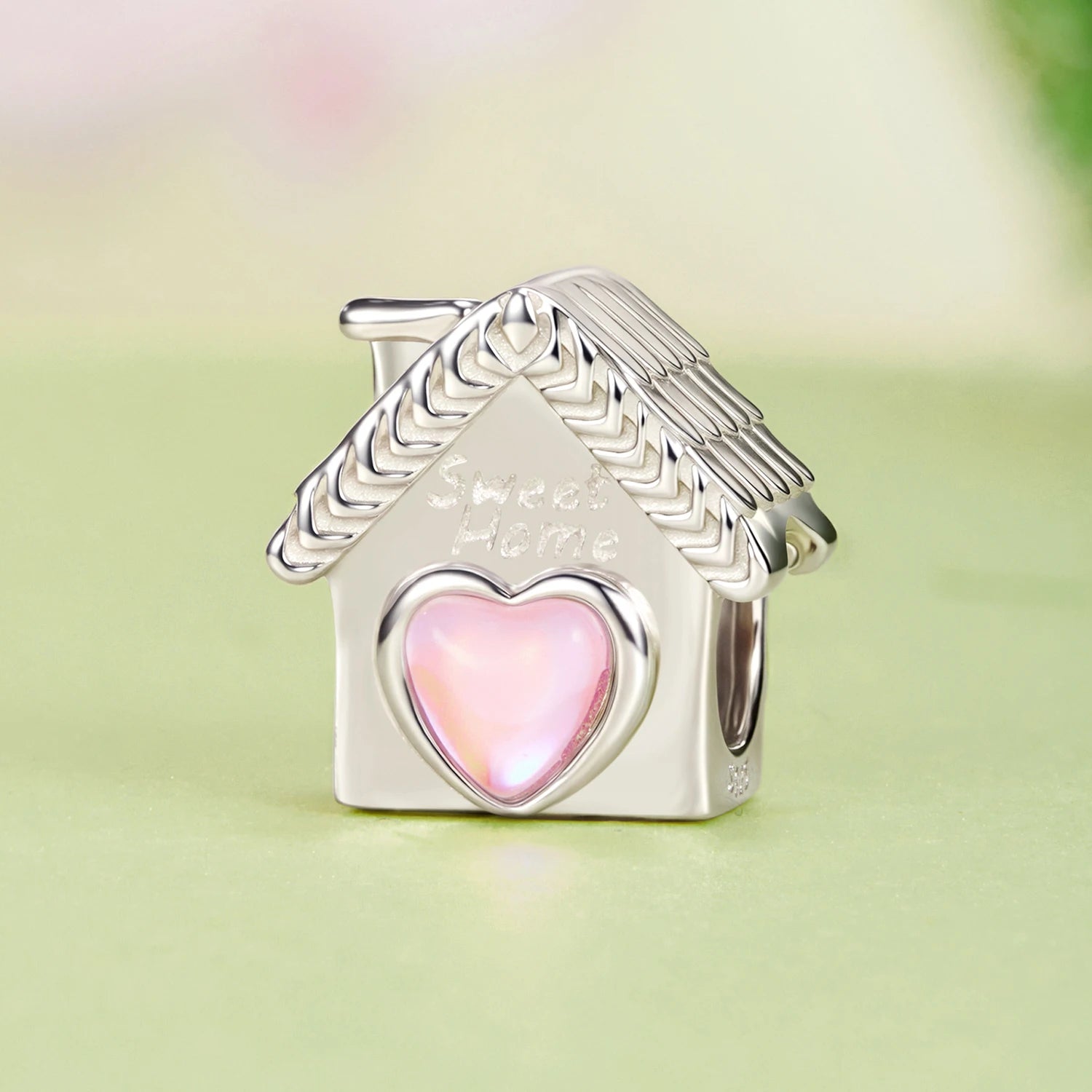 BISAER 925 Sterling Silver Tree of Life Charm Bead Yin Yang Sun Moon Locket Pendant for Women DIY Bracelet Neckalce Fine Jewelry